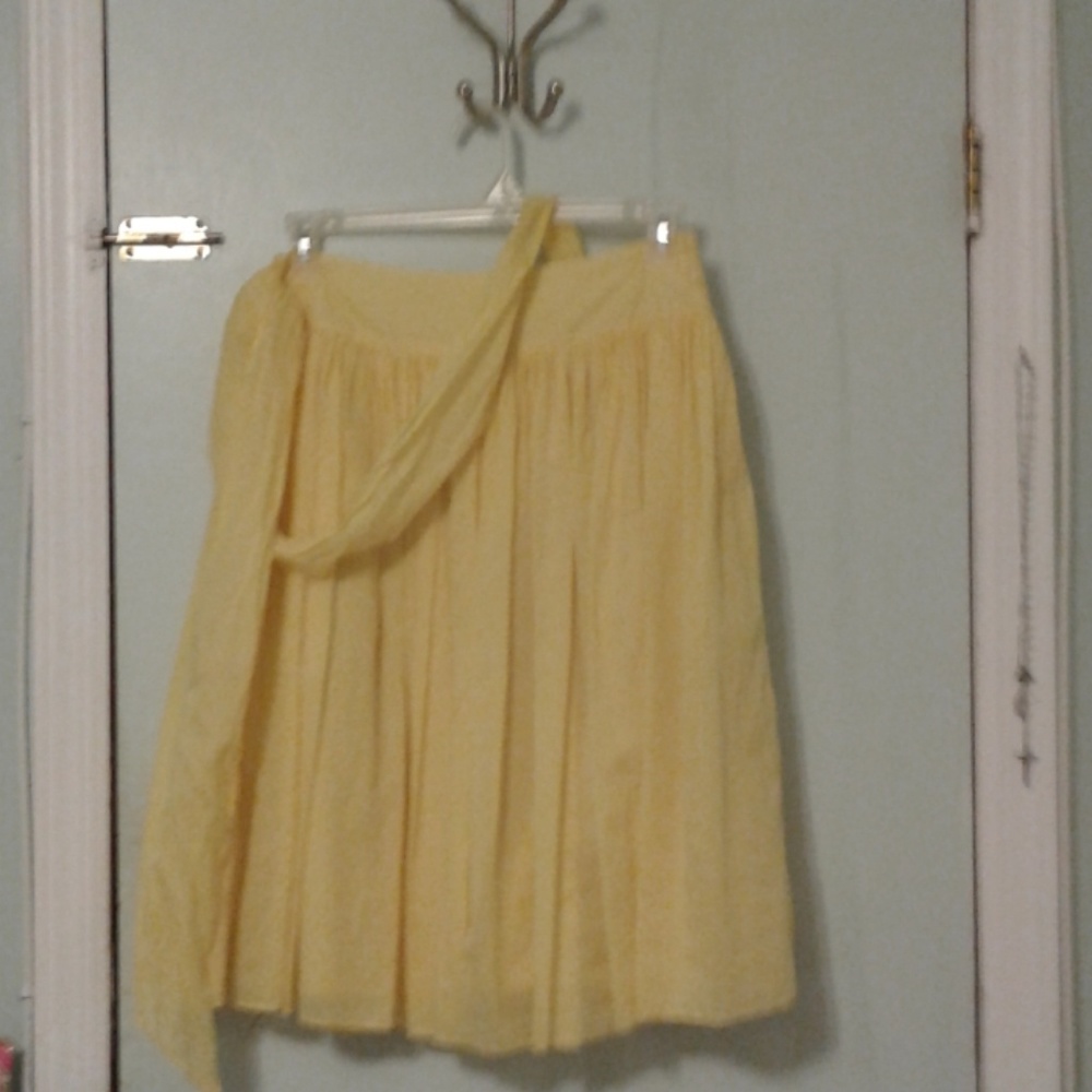 Knee length skirt